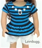 Striped Top and Shorts