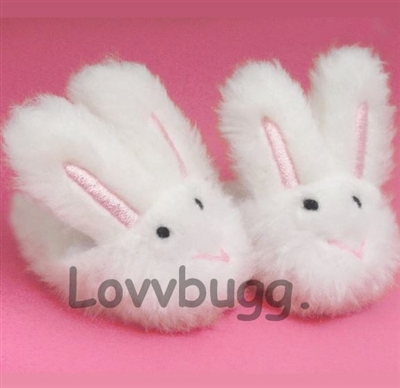 Fluffy Bunny Rabbit Slippers