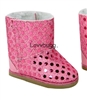 Pink Sequins Uggly Boots