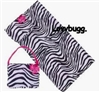 Zebra Towel Bag