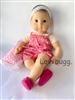 Floral Romper for Bitty Baby, Baby Born or 18 inch American Girl Doll Clothes