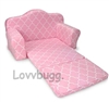 Pink Fold Out Sofa