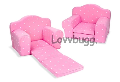 Pink Fold Out Chair Bed