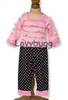Ruffles and Dots Leggings Set for American Girl 18 inch Doll Clothes