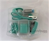 Aqua/Green Mini Office Supplies