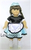 Car Hop Costume for Maryellen American Girl 18 inch Doll Clothes
