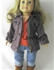 Army Safari Jacket for American Girl 18 inch Doll Clothes Julie