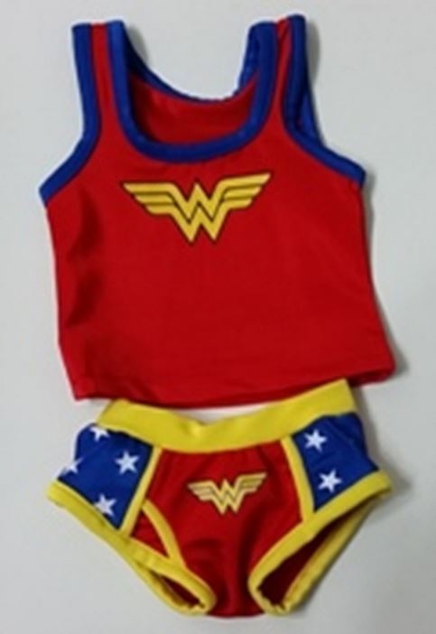 Wonder Woman Underwear Set 18inch American Girl Doll Clothes