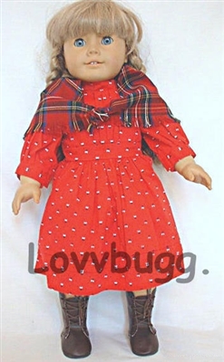 Kirsten Red School Dress