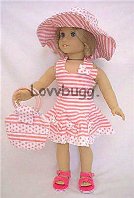 Sundress w/ Hat and Bag