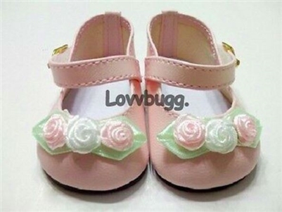 Pink Rosebuds Shoes