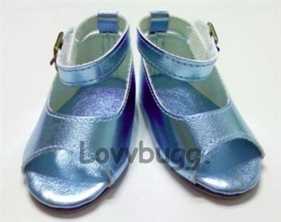 Blue Met Sandals