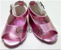 Pink Met Sandals