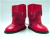 Red Fringe Cowboy Boots