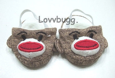 Sock Monkey Slippers