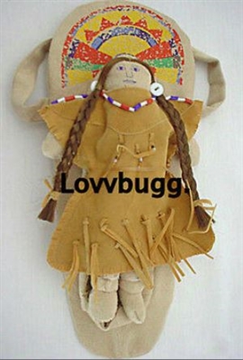 Papoose Indian Baby Accessory for American Girl 18 inch Kaya Doll Accessory