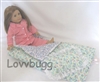 Floral Sleeping Bag w Pillow