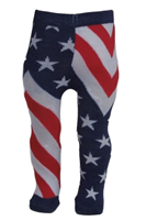 Patriotic Flag Tights for 18 inch American Girl Doll Clothes Accessory