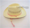 Straw Cowboy Hat Repro for 18 inch American Girl Doll Clothes esp. Nikki