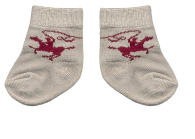 Cowgirl Cowboy Socks for American Girl or Baby Doll Clothes Accessory