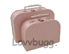 Pink Gingham Suitcase