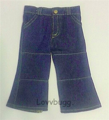 Blue Jeans Denim Flared Pants