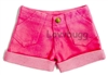 Pink Denim Shorts for 18 inch American Girl or Baby Doll Clothes
