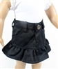 Black Ruffle Skirt for American Girl 18 inch or Baby Doll Clothes Separates