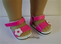 Hot Pink Sandals