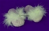 Lavender Slippers Feathers