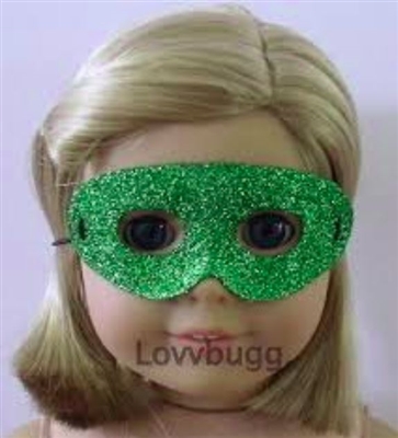 Mask Green Glitter