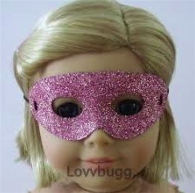 Pink Glitter Costume  Mask