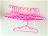 24/2 Dozen Pink Tube Hangers for American Girl 18 inch Doll Clothes Accessory