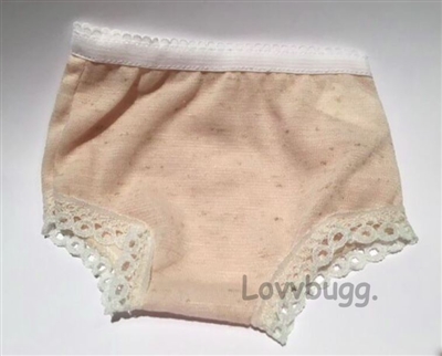 Peach Panties for 18 inch American Girl or Baby Doll Clothes