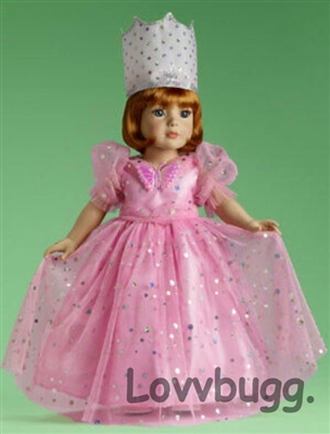Tonner Glinda The Good Witch of Oz Costume for American Girl Doll Clothes