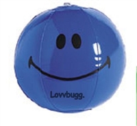 Blue Smiley Mini Beach Ball