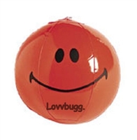 Red Smiley Mini Beach Ball