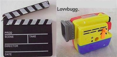 Movie Camera & Director's Slate