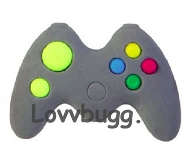 Space Gray Video Game Controller for American Girl 18 inch or Baby Doll Accessory