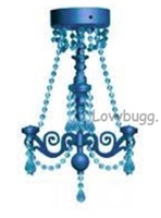 Chandelier Blue