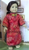 Red Cheongsam Chinese Dress for American Girl 18 inch Ivy Doll Clothes