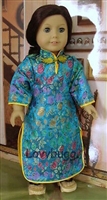 Turquoise Chinese Dress