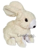 Rabbit Pet Moves Hops for American Girl 18 inch Doll Pet Accessory