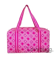 Pink Diamonds Full-Sized Duffle Bag