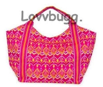 Larger Ikat Tote Bag