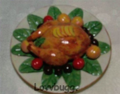 Mini Round Chicken or Turkey Platter