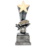 3D Star Fantasy Baseball Trophy from Bruno's