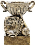 Small Cup Fantasy Baseball Trophy