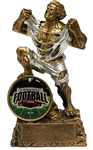 Barney Badass Shield Fantasy Football Trophy from Bruno's