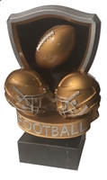 Gold Crest Fantasy Football Trophy from Bruno's